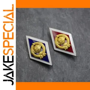 Soviet Union Alloy Enamel Patriotic Badge