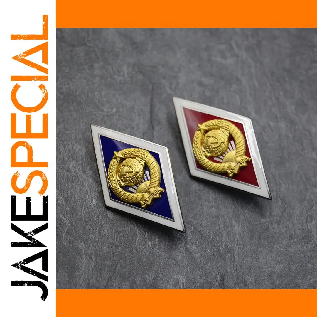 Soviet Union Alloy Enamel Patriotic Badge 1 Soviet Union Alloy Enamel Patriotic Badge