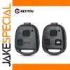 Toyota Remote Key Shell Case for Models Like Corolla, Camry
