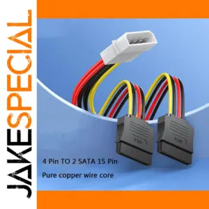 PC Power Splitter Cable for SATA Drives