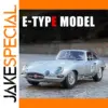 WELLY 1:24 Silver E-Type Diecast Model