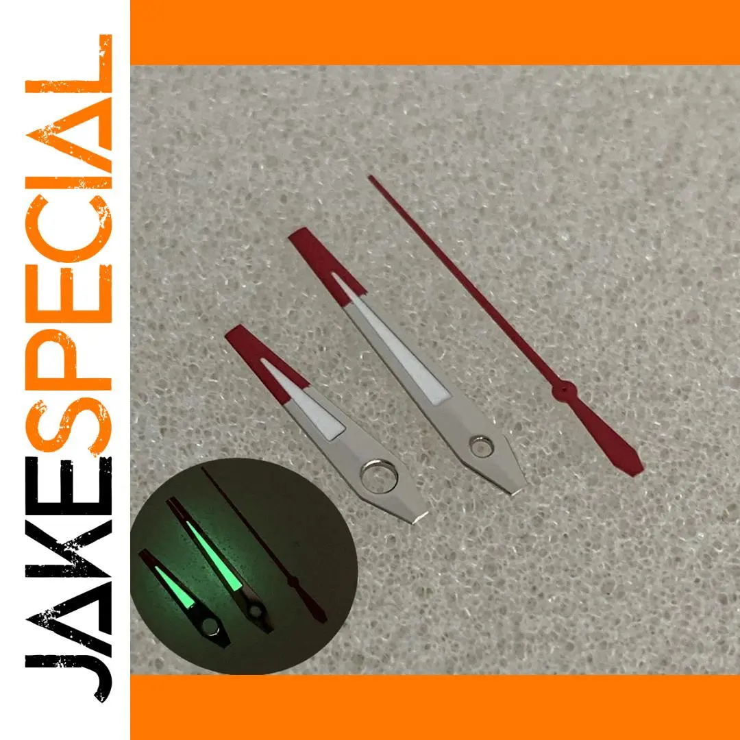 Modified Watch Hands with Luminous Color Blocking 1 Modified Watch Hands with Luminous Color Blocking