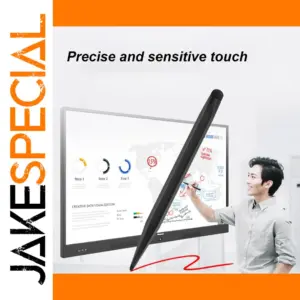 Black Double-Tip Capacitive Stylus for Whiteboards