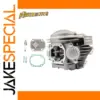 Silver 140cc Motorcycle Cylinder Head Assembly