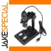 Black Handheld Digital Microscope with 500X Zoom