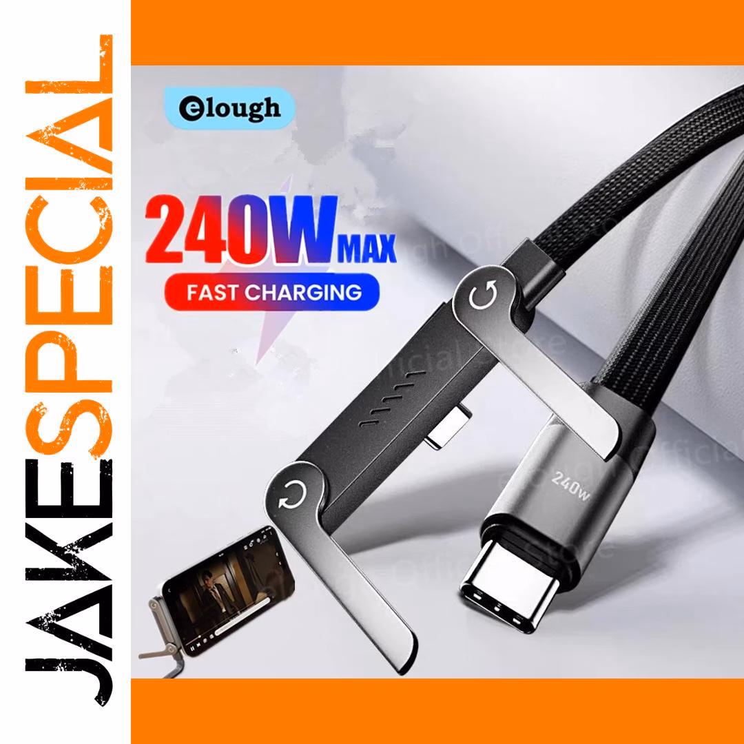 Premium USB-C Fast Charging Cable with Bracket 1 Premium USB-C Fast Charging Cable with Bracket