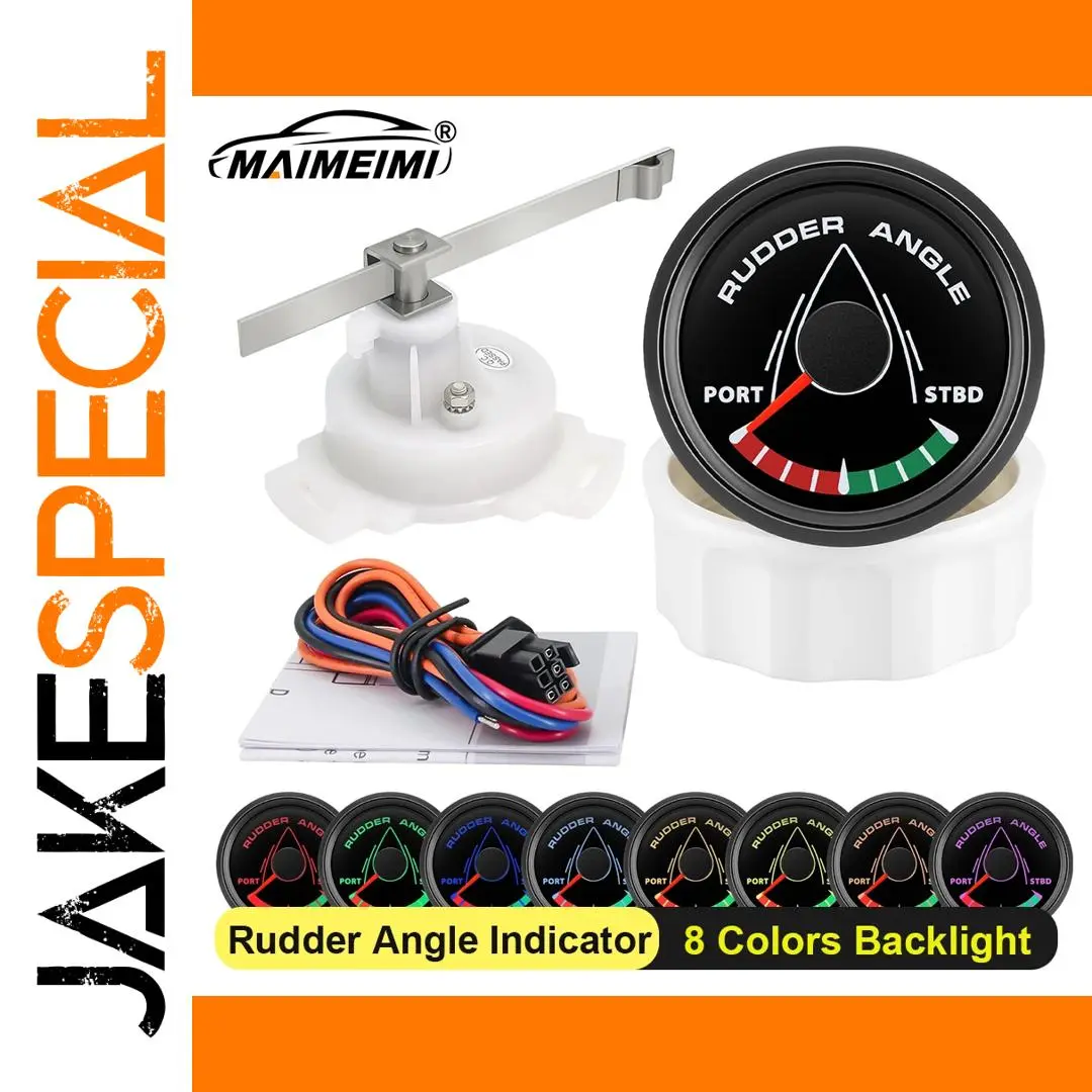 52MM Marine Rudder Angle Indicator for Boats 1 52MM Marine Rudder Angle Indicator for Boats