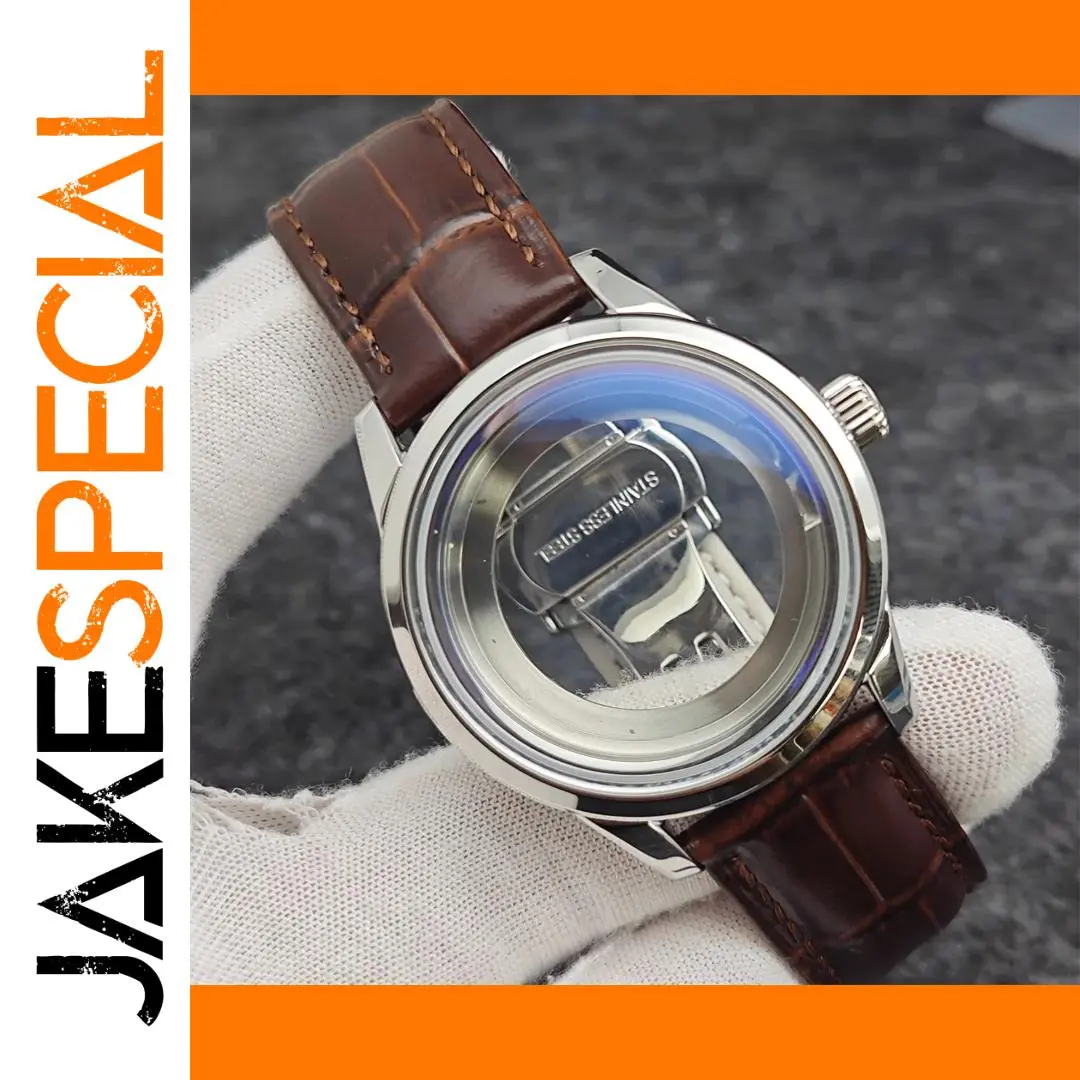 39mm Stainless Steel Watch Case for NH35/NH36 1 39mm Stainless Steel Watch Case for NH35/NH36