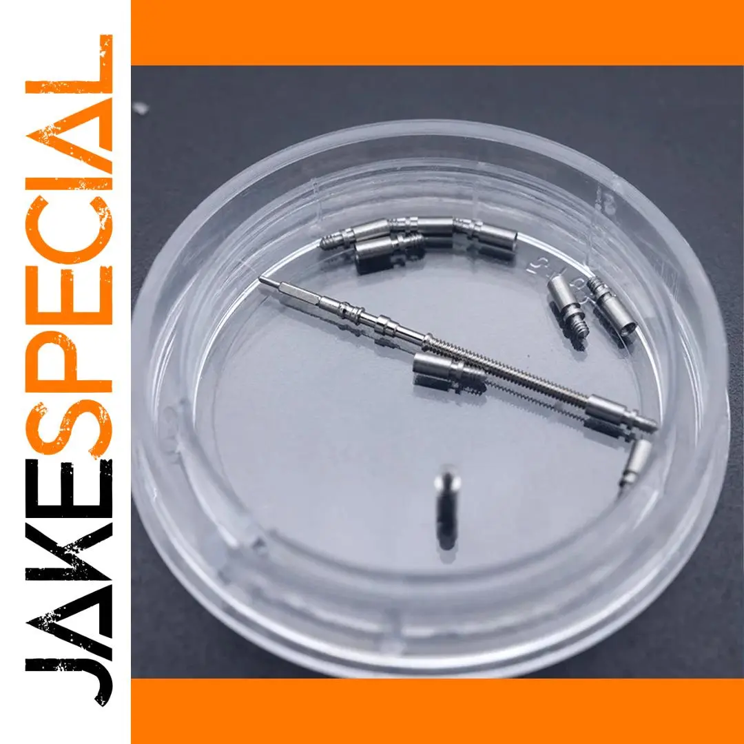 Stainless Steel Watch Stem Extender Set 1 Stainless Steel Watch Stem Extender Set