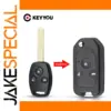 Honda Flip Key Shell for Accord, Civic, CR-V