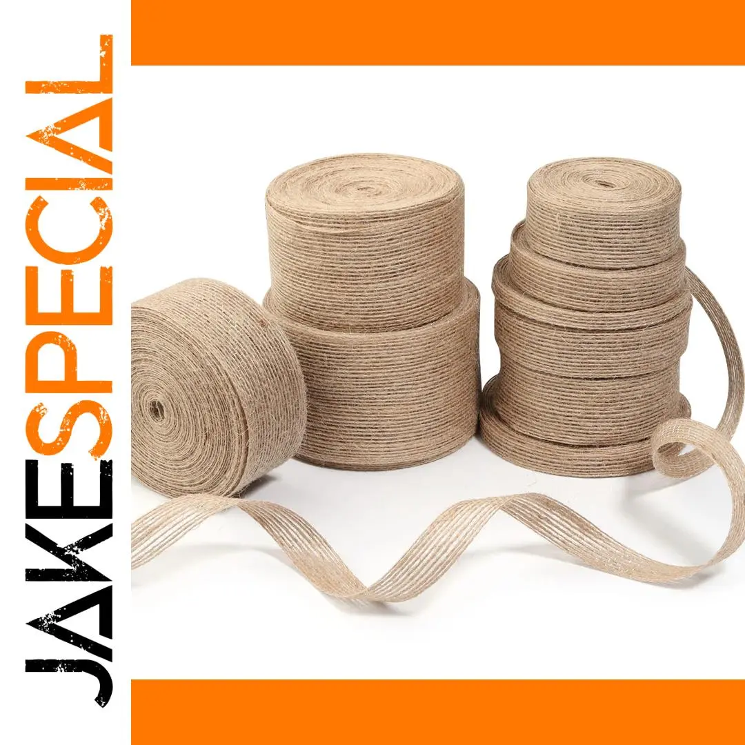 Vintage Jute and Polyester Ribbon Collection 1 Vintage Jute and Polyester Ribbon Collection
