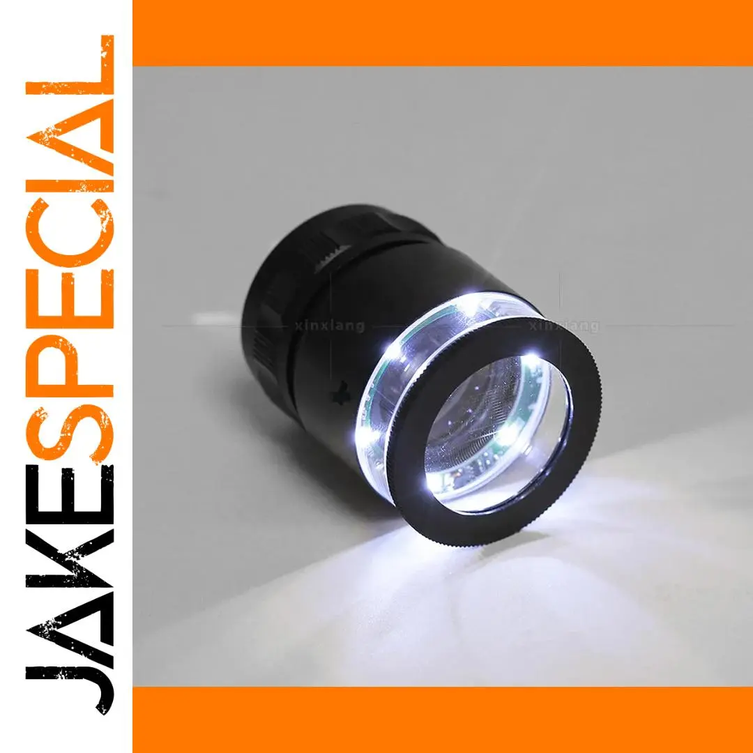 10X Full Metal Cylindrical Magnifying Glass 1 10X Full Metal Cylindrical Magnifying Glass