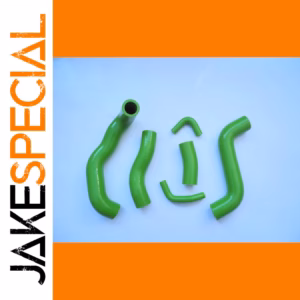 Vibrant Green Silicone Radiator Hose Kit for Kawasaki ZRX1200R