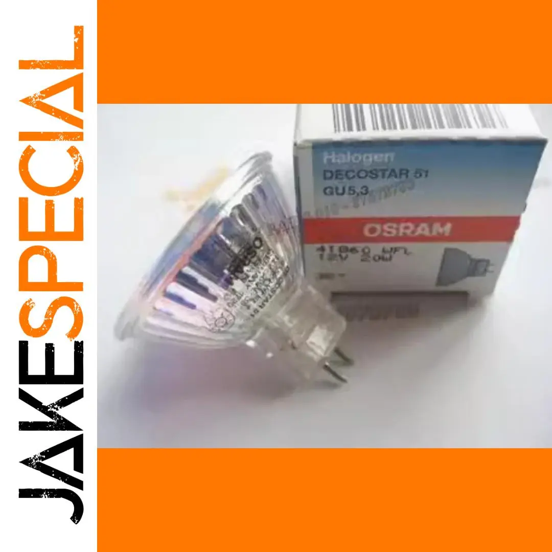 OSRAM GU5.3 20W Halogen Bulb 12V, 36° 1 OSRAM GU5.3 20W Halogen Bulb 12V, 36°