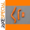 Vibrant Orange Silicone Radiator Hoses for Kawasaki KX125