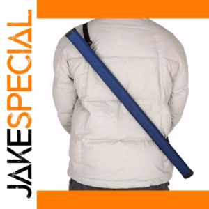 Blue Carbon Fiber Violin Bow Case for 2 Bows