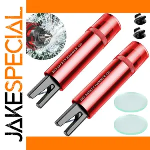 Car Emergency Safety Hammer Set with Tungsten Steel Breaker