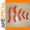 Vibrant Red Silicone Radiator Hose Kit for Honda CR125R