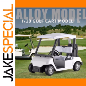 Miniature 1:20 Scale Alloy Golf Cart Model Car