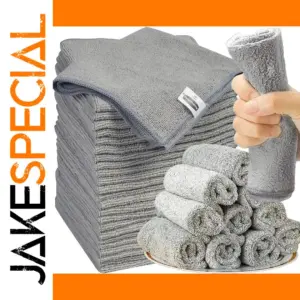 Microfiber Cleaning Cloths 123cm, Pack of 1-10