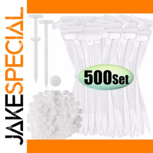 White Nylon Cable Tie Buckle for Automotive & Household