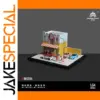 1:64 Scale Vibrant Street Scene Model