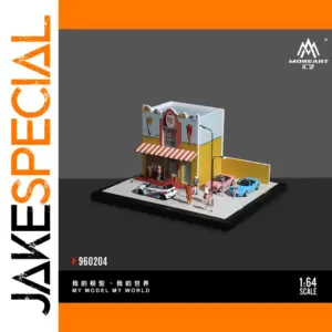 1:64 Scale Vibrant Street Scene Model