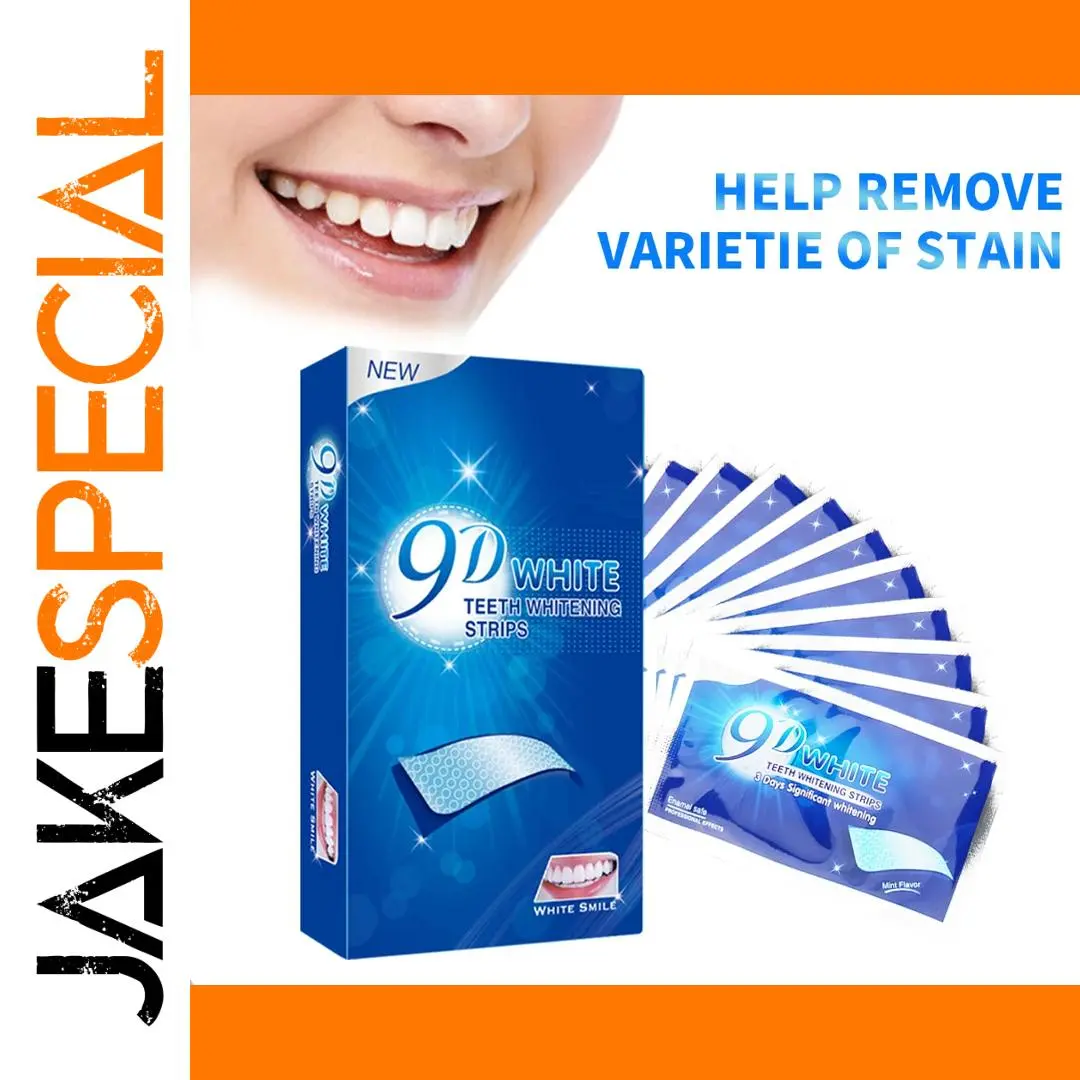 9D Blue Teeth Whitening Strips Kit 1 9D Blue Teeth Whitening Strips Kit