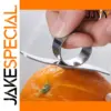 Stainless Steel Citrus Peeler with Corkscrew