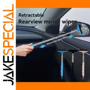 Portable Stainless Steel Rearview Wiper for Cars