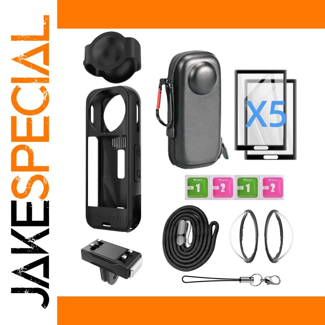 Insta 360 X5 Accessory Kit with Lens Guard 1 Insta 360 X5 Accessory Kit with Lens Guard
