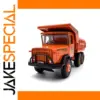 Vibrant Orange AEC690 Dump Truck Model