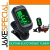 Digital Clip-On Guitar Tuner with 38% Larger LCD