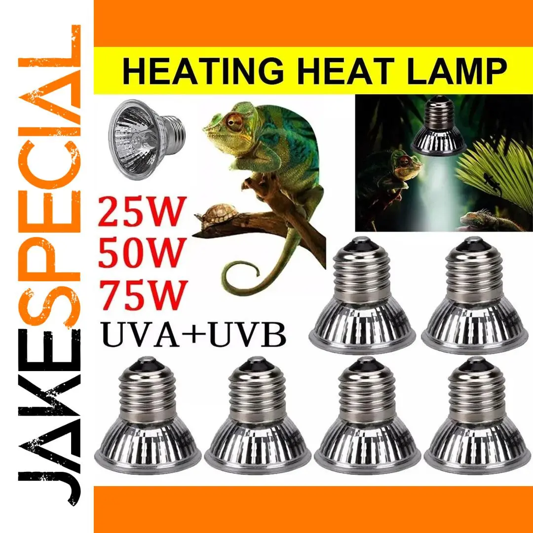 Reptile UVA+UVB 3.0 Basking Lamp 75W 1 Reptile UVA+UVB 3.0 Basking Lamp 75W