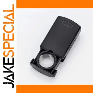 Black Handheld Magnifier with LED Light