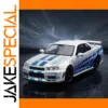Nissan R34 Skyline 1:32 Diecast Model