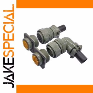 MIL-C Circular Connectors Set with MS3102A/MS3106A/MS3108A