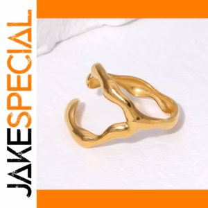 Bold Stainless Steel Women's Ring