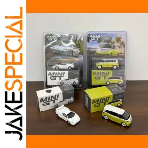 Mini GT 1:64 VW ID. Buzz Candy White-Yellow