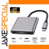 3-in-1 USB-C Hub with 4K HDMI and Quick Data Transfer