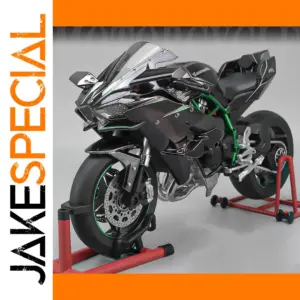 1:6 Scale Diecast Motorcycle Model in Black