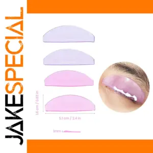 Dolphin-Shaped Silicone Lash Perm Pads