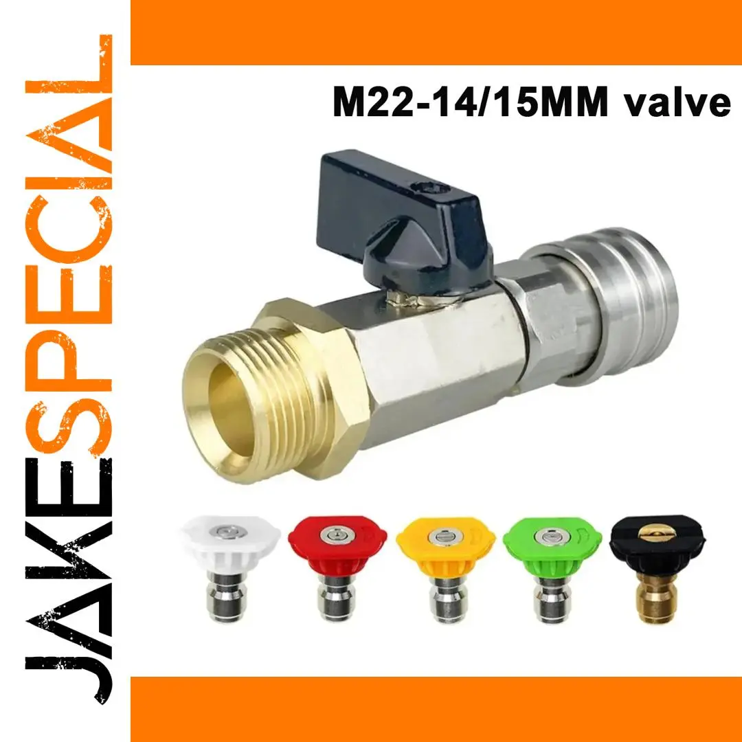 High-Pressure Washer Adapter Kit with M22-14/15mm 1 High-Pressure Washer Adapter Kit with M22-14/15mm
