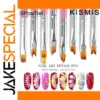 8-Piece Nail Art Brush Set for Precise Designs