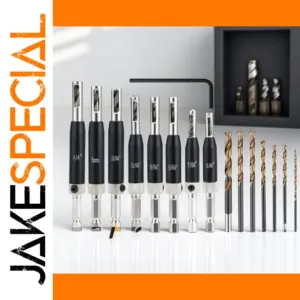 Self-Centering Drill Bit Set for Precise Drilling