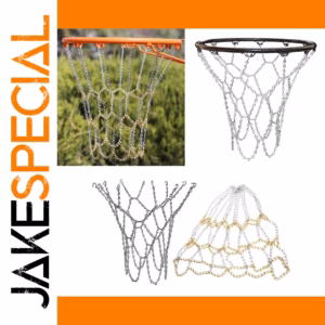 Heavy-Duty Metal Basketball Chain Net 20"