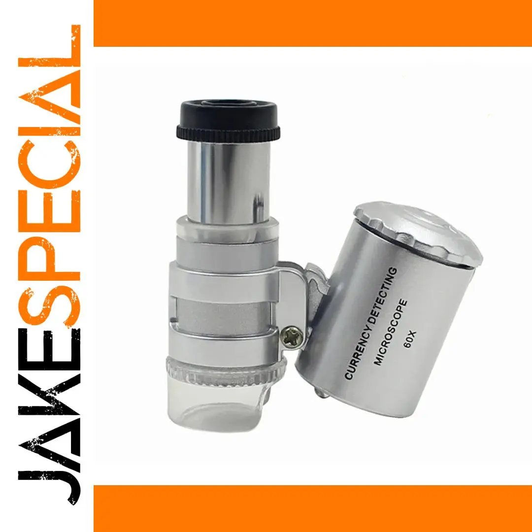 60X Head-Mounted Magnifier with LED Lighting 1 60X Head-Mounted Magnifier with LED Lighting