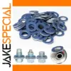 Blue Oil Drain Plug Gasket Set for Toyota & Lexus