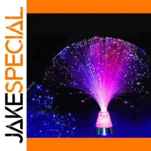 Vibrant Fiber Optic LED Light for Decor