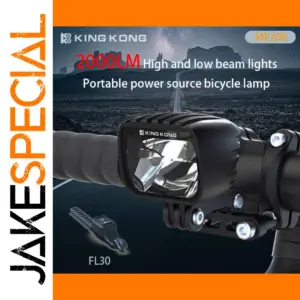 Kingkong MF200 Bicycle Headlight - 2000 Lumens, IPX6